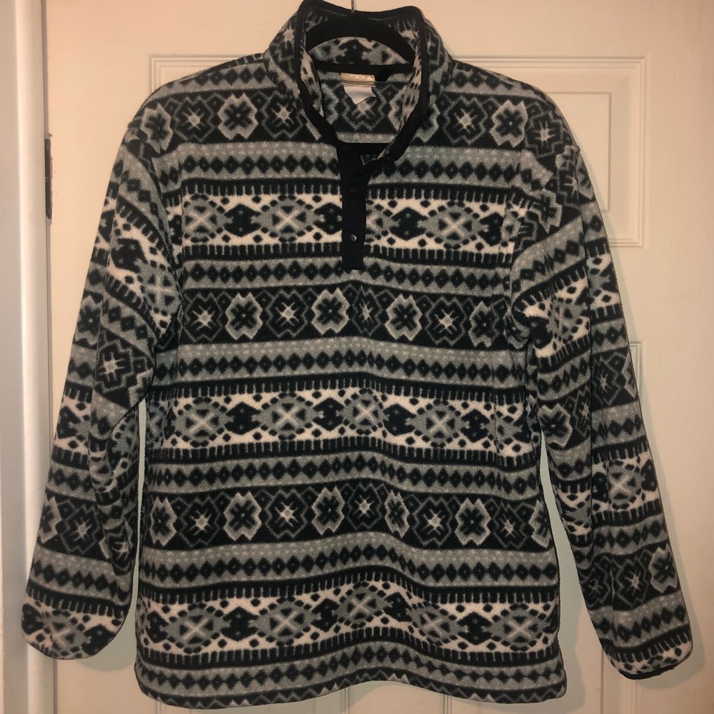 LL BEAN vintage large fleece women’s